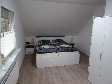 Ein sehr bequemes Doppelbett